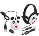 Children's Headset & Mouse Combo - Panda 