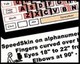 SpeedSkin Large Keyboarding Poster (27 x 39") 