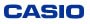 Casio Clothing