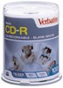 Verbatim 52x CD-R Media 100 Pack