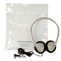 Califone Individual Storage Headphone & Bag