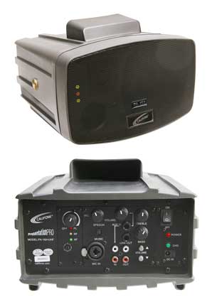 PA159 Battery-Powered Wireless PresentationPro PA System