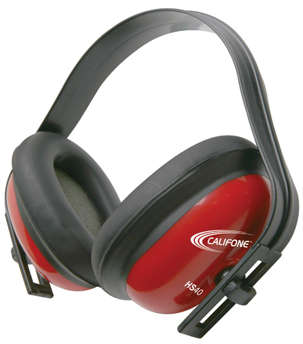 HS40 Hearing Safe Hearing Protector (Red) (Minimum Order Quantity of 7)