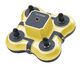 Califone Mini Stereo Jackbox 1114 Yellow 