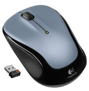 M325 Wireless Mouse with Designed-For-Web Scrolling (Silver)
