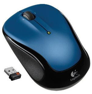 M325 Wireless Mouse with Designed-For-Web Scrolling (Blue)