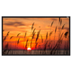 120" Diag. (59x105) Fixed Frame Projector Screen, HDTV Format, Matte White Fabric 