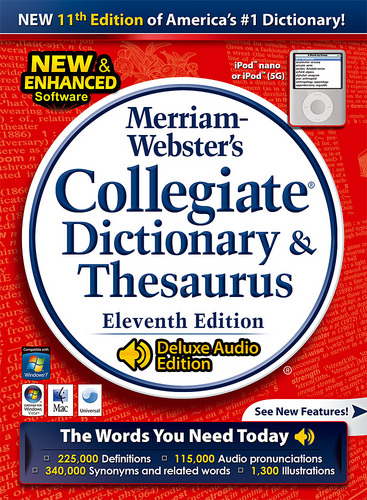 Merriam Websters Collegiate Dictionary Thesaurus - 