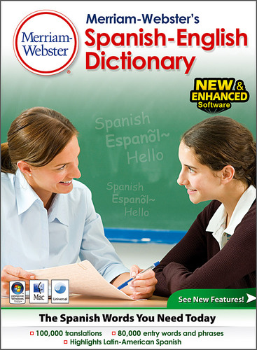 Merriam Webster's Spanish-English Dictionary (Electronic Software Delivery)