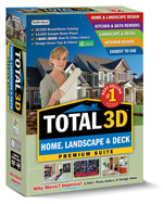 Total 3D Home Landscape & Deck Premium Suite 11 (Home Edition) (Electronic Software Delivery)