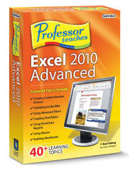 Professor Teaches Excel 2010 Advanced (Home Edition) (Electronic Software Delivery)