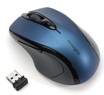 Pro Fit Mid-Size Wireless Mouse (Sapphire Blue)