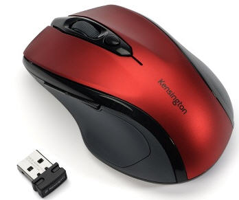 Pro Fit Mid-Size Wireless Mouse (Ruby Red)