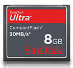 SanDisk CompactFlash Cards