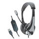 AE-39 Headset with USB Plug (Black/Gray) 