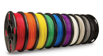 10 Pack PLA Filament (.5lb 1.75mm/1.8mm) (True Color)