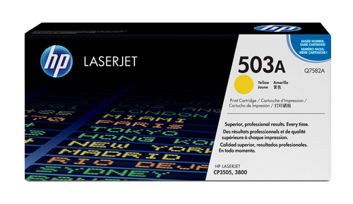503A Original LaserJet Toner Cartridge (Yellow)