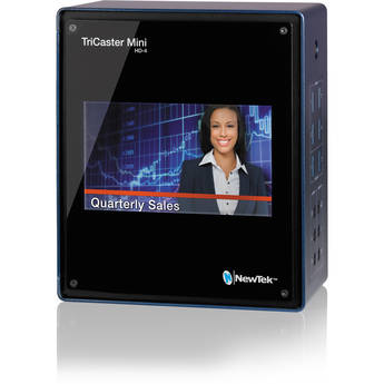 TriCaster Mini (w/ Integrated Display and 2 Internal Drives)