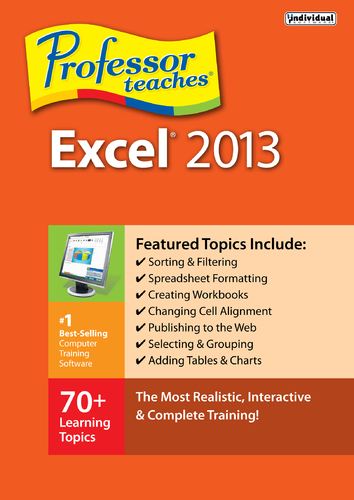 Professor Teaches Excel 2013 (Electronic Software Delivery)