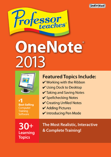 Professor Teaches OneNote 2013 (Electronic Software Delivery)