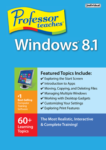 Professor Teaches Windows 8.1 (Electronic Software Delivery)