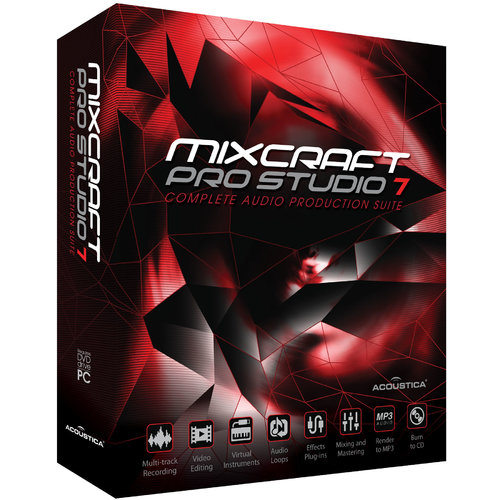 Mixcraft Pro Studio 7 (Academic Edition) (Electronic Software Delivery)