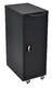 Luxor Black 12 Chromebook Charging Cart Includes Electrical Outlets 