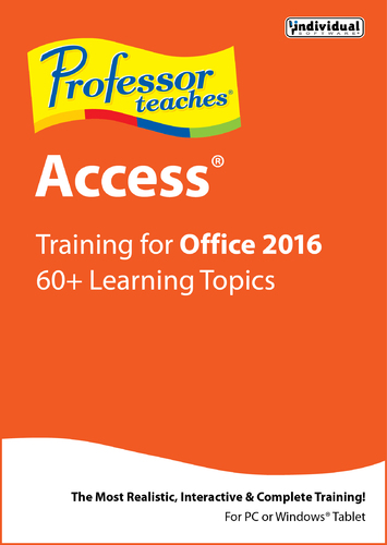 Professor Teaches Access for Office 2016 (Home Edition) (Electronic Software Delivery)