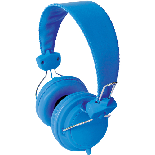 TRRS Headset with In-Line Microphone - Blue