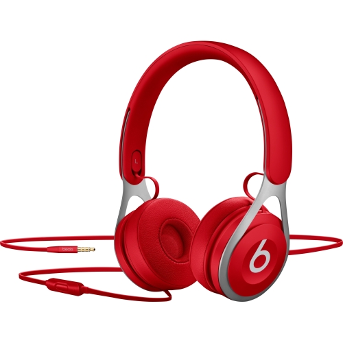 Beats by Dr. Dre EP On-Ear Headphones - Red - Stereo - Red - Mini-phone - Wired - Over-the-head - Binaural - Supra-aural