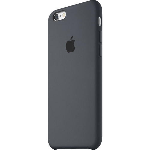 Apple iPhone 6s Silicone Case - Charcoal Gray - iPhone 6S, iPhone 6 - Charcoal Gray - Silky - Silicone