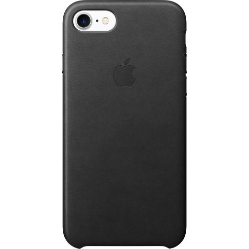 Apple iPhone 7 Leather Case - Black - iPhone 7 - Black - Leather, MicroFiber