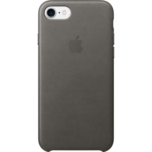 Apple iPhone 7 Leather Case - Storm Grey - iPhone 7 - Storm Gray - Leather, MicroFiber
