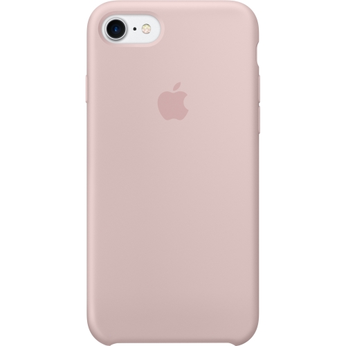 Apple iPhone 7 Silicone Case - Pink Sand - iPhone 7 - Pink Sand - Silky - Silicone, MicroFiber