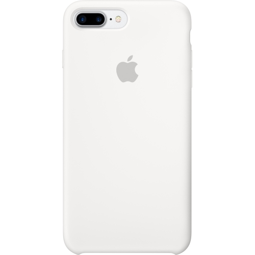 Apple iPhone 7 Silicone Case - White - iPhone 7 - White - Silky - MicroFiber, Silicone