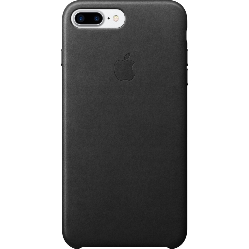 Apple iPhone 7 Plus Leather Case - Black - iPhone 7 Plus - Black - Leather, MicroFiber