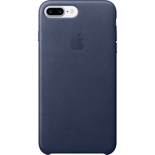 Apple iPhone 7 Plus Leather Case - Midnight Blue - iPhone 7 Plus - Midnight Blue - Leather, MicroFiber