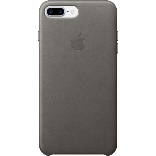 Apple iPhone 7 Plus Leather Case - Storm Gray - iPhone 7 Plus - Storm Gray - Leather, MicroFiber