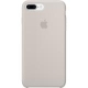 Apple iPhone 7 Plus Silicone Case - Stone - iPhone 7 Plus - Stone - Silky - Silicone, MicroFiber