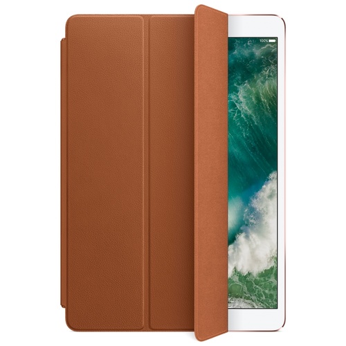 Leather Smart Cover for iPad (7th Generation) and iPad Air (3rd Generation) - Saddle Brown