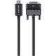 Belkin HDMI/DVI Video Cable - DVI/HDMI for TV, Video Device, MacBook - 11.81 ft - 1 Pack - 1 x HDMI (Type A) Male Digital Video - 1 x DVI-D Male Digital Video - Black 