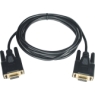 6FT NULL MODEM CABLE DB9F TO DB9F GOLD