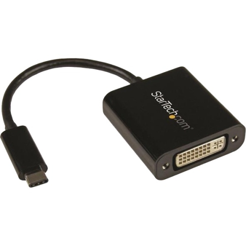 USB C to DVI Adapter - Thunderbolt 3 Compatible - 1920x1200 - USB-C to DVI Adapter - DVI-D Converter