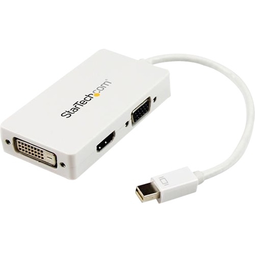 StarTech.com Mini DisplayPort to VGA / DVI / HDMI Adapter