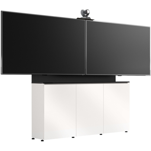 DUAL MONITOR WALL MOUNT CABINET