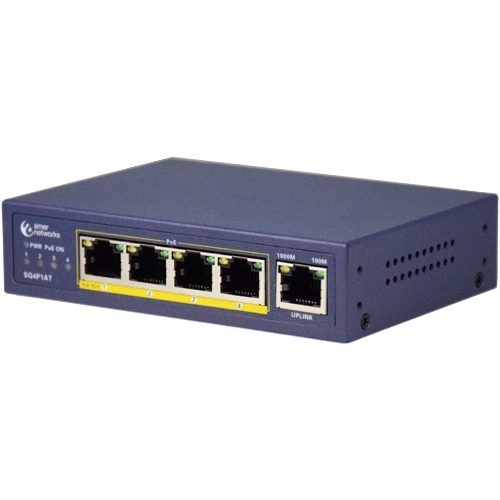 5PORT GIG ENET W/ 4 POE AT PERP