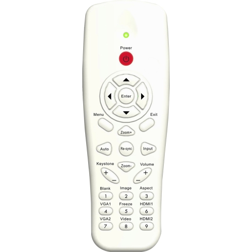 REMOTE FOR OPTOMA ZH400UST