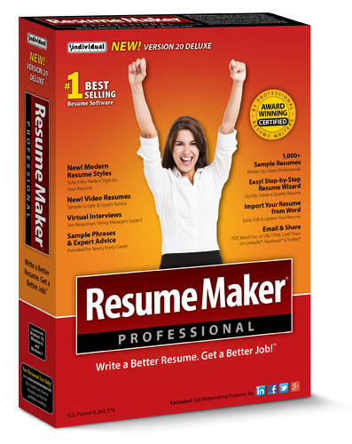 ResumeMaker Professional Deluxe 20 (Electronic Software Delivery)