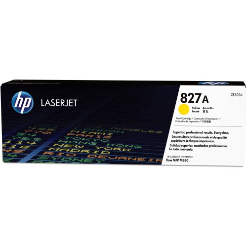827A YELLOW TONER CARTRIDGE FOR