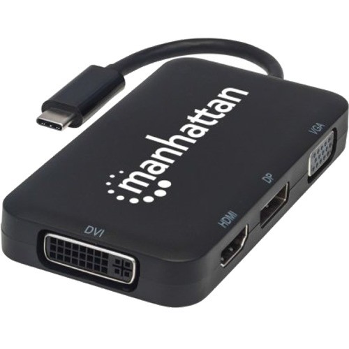 Manhattan USB-C 4-in-1 Audio/Video Converter